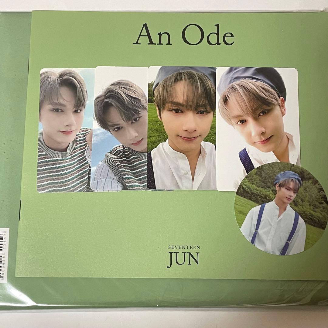 seventeen セブチ An Ode トレカ ジュン ステッカー アルバム付 - メルカリ