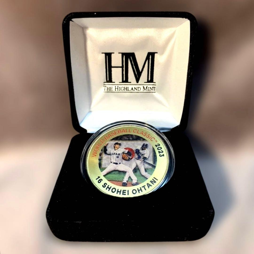 大谷翔平 2023WBC 二刀流デザイン ゴールドコイン メダル 限定2000個