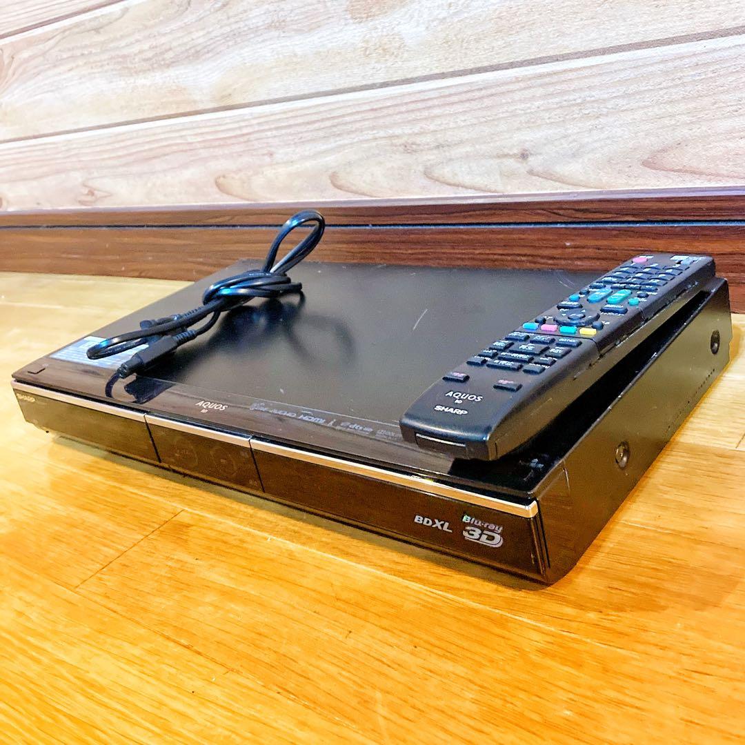 SHARP AQUOS ブルーレイレコーダー HDD 500GB 2番組同時録画 - メルカリ