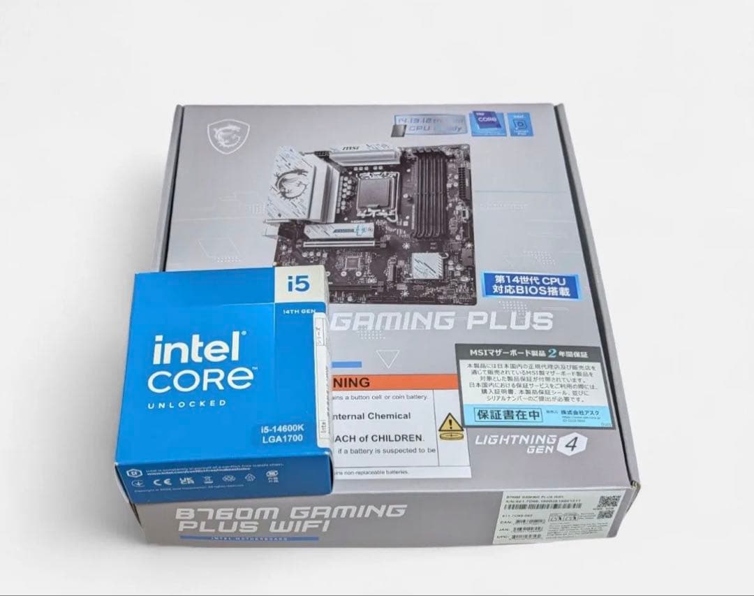 CPU Intel Core i5-14600K + MSI B760M GAMING Amazon.com: MSI B760M Project Zero Gaming Motherboard (Support