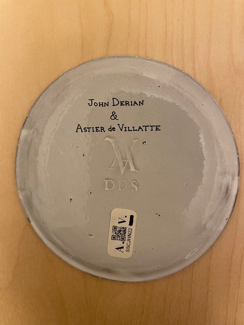 アスティエJohn Derian Blue Crescent Moon プレート - メルカリ