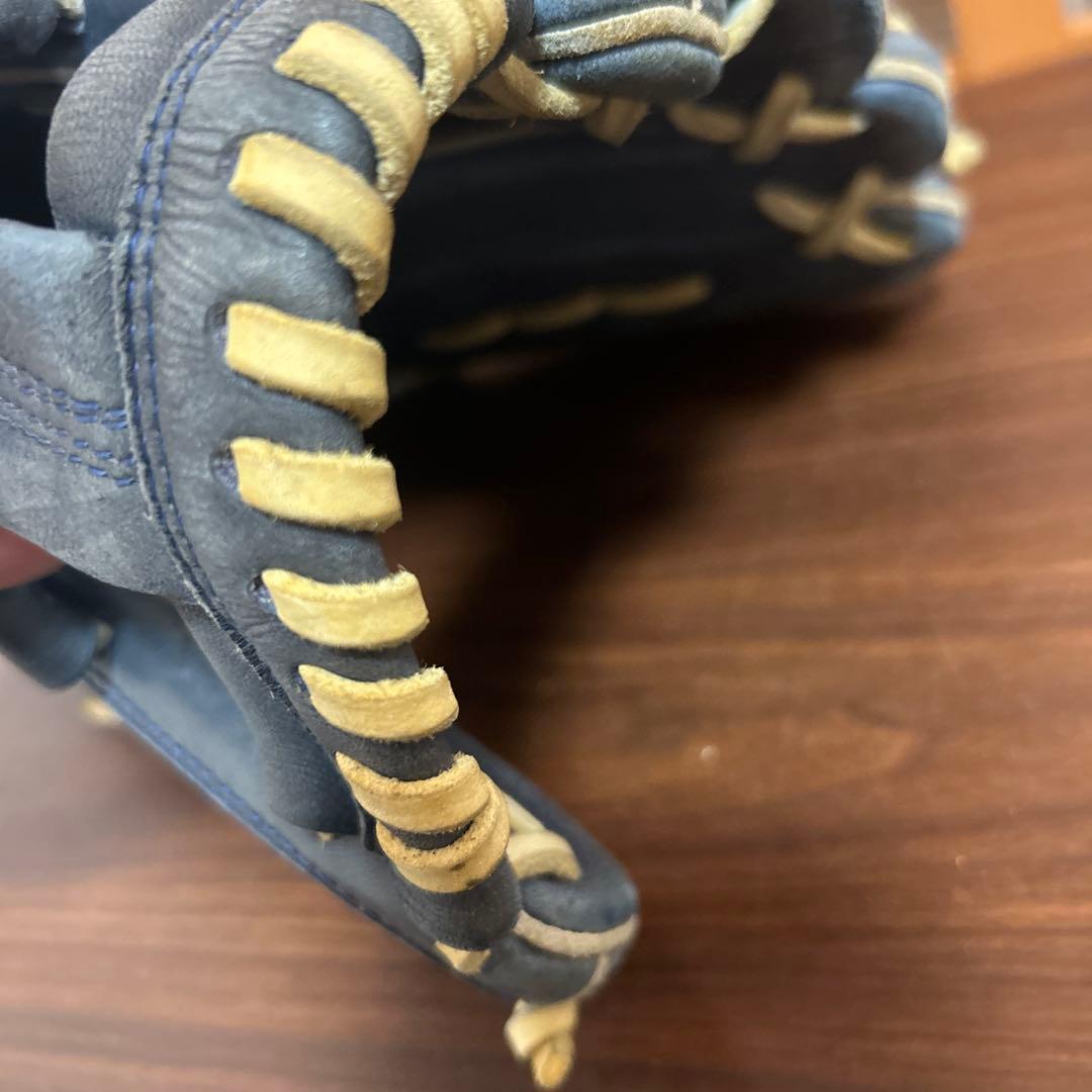 ミズノ タフィローズモデル 限定品 Mマークラベル 激レア 外野用 軟式