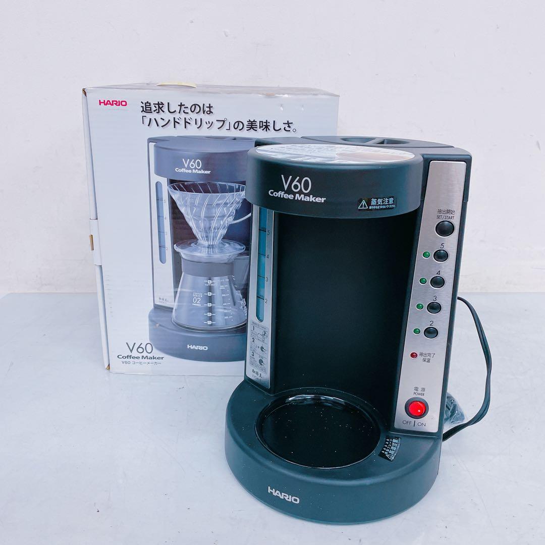 8EM71 HARIO ハリオ コーヒーメーカー V60 EVCM-5 ドリップ Amazon | HARIO V60 珈琲王コーヒーメーカー 2~5杯用 ブラック EVCM-5B