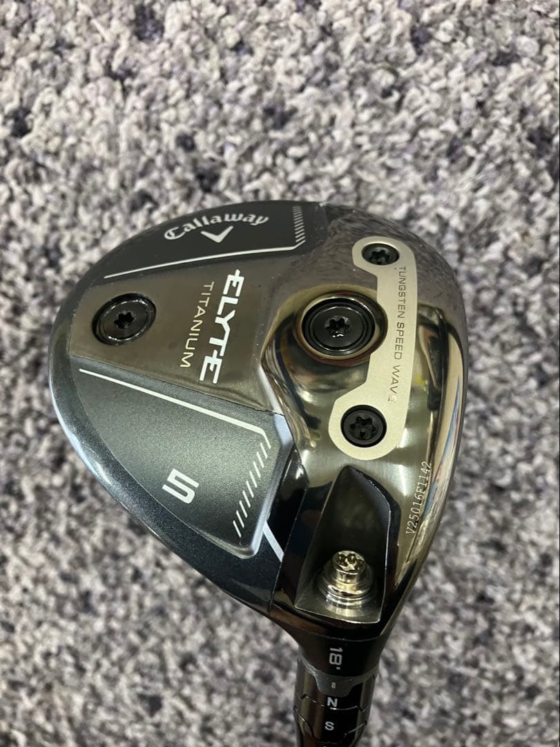 キャロウェイエリートチタン5W 18° テンセイグリーン 60-S - メルカリ