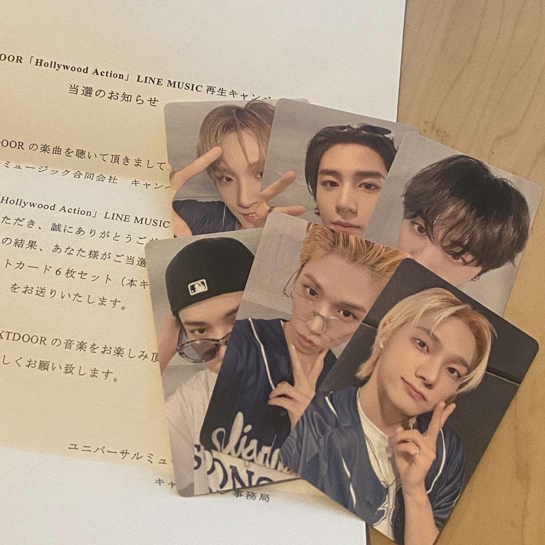 BOYNEXTDOOR LINEMUSICキャンペーン特典トレカ 6枚セット - メルカリ
