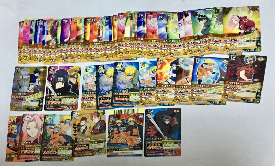 NARUTOナルトデータカードダス まとめ売り - メルカリ