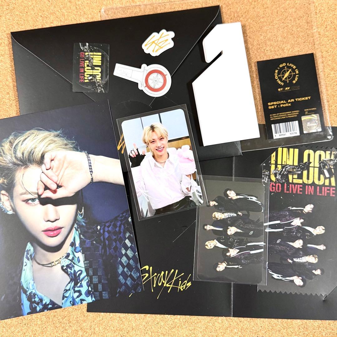 StrayKids UNLOCK AR チケット フィリックス トレカ K10776961