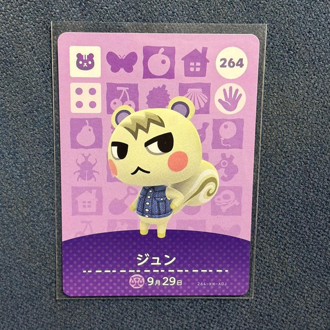 あつまれどうぶつの森 amiiboカード ジュン - メルカリ