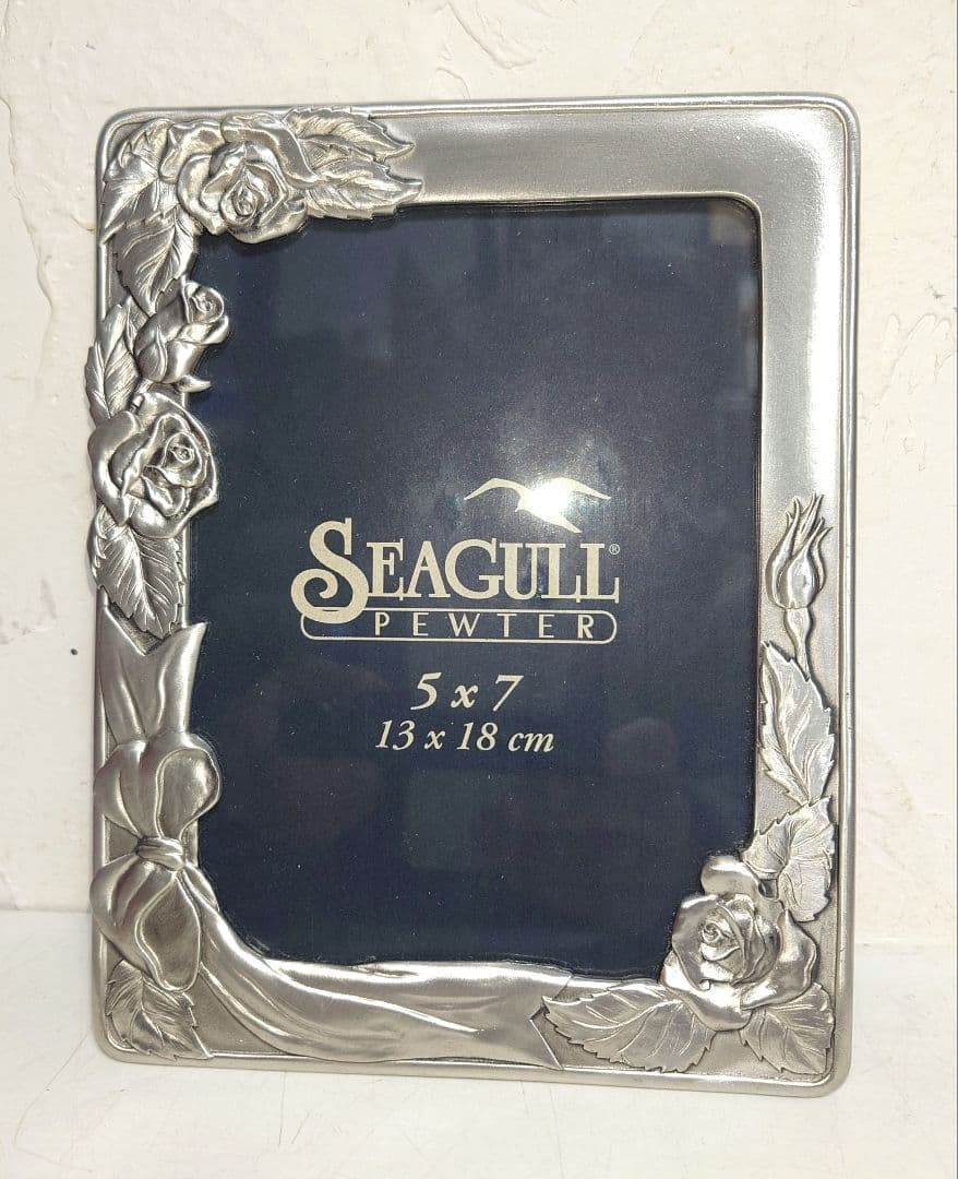 SEAGULL PEWTER シーガルピューター 錫製 フォトフレーム 写真立て