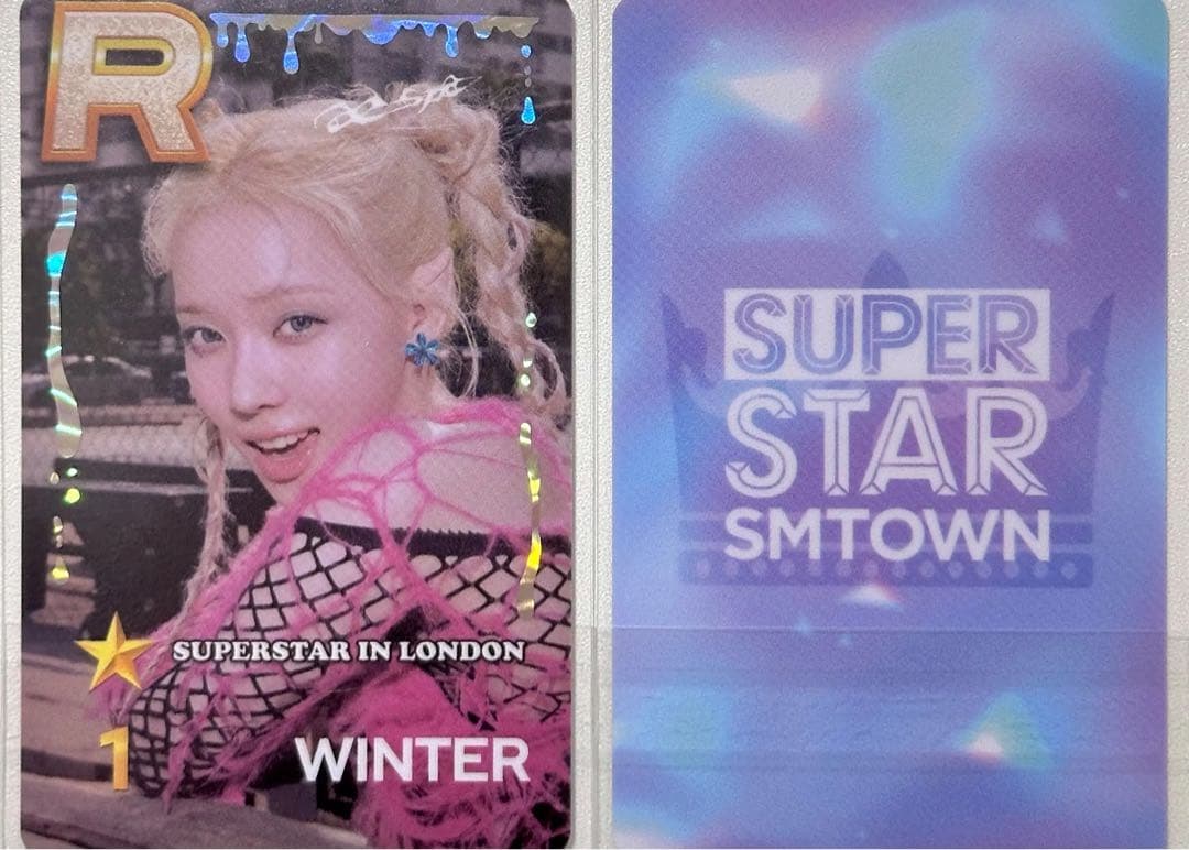 aespa SUPERSTAR SMTOWN ウィンター ロンドン 限定 トレカ - メルカリ