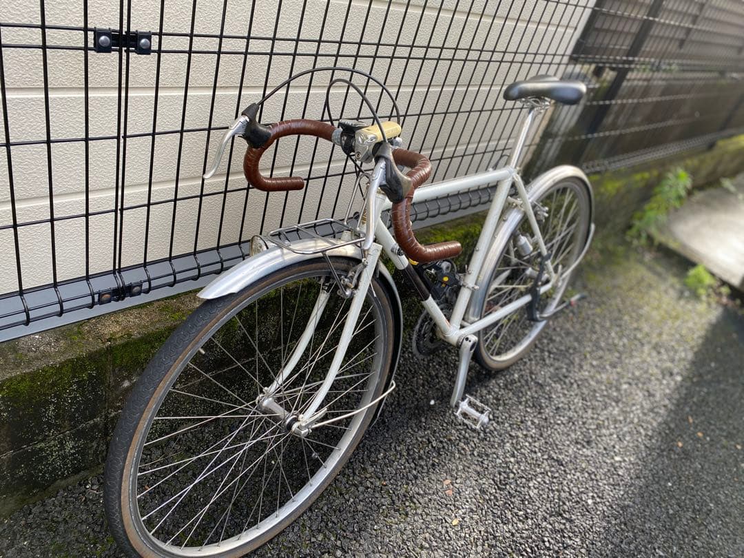 幻の名車 銀輪旅車AZUランドナー ヴィンテージ ホワイト - メルカリ