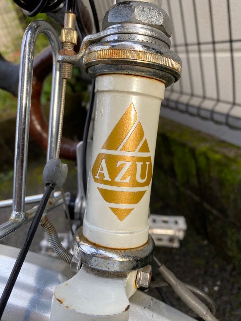 幻の名車 銀輪旅車AZUランドナー ヴィンテージ ホワイト - メルカリ