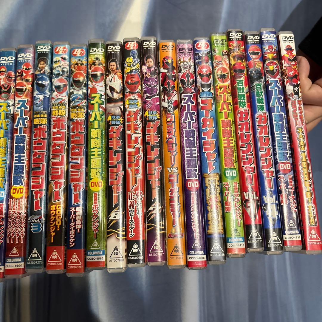 スーパー戦隊シリーズ DVD セット 28本 - メルカリ