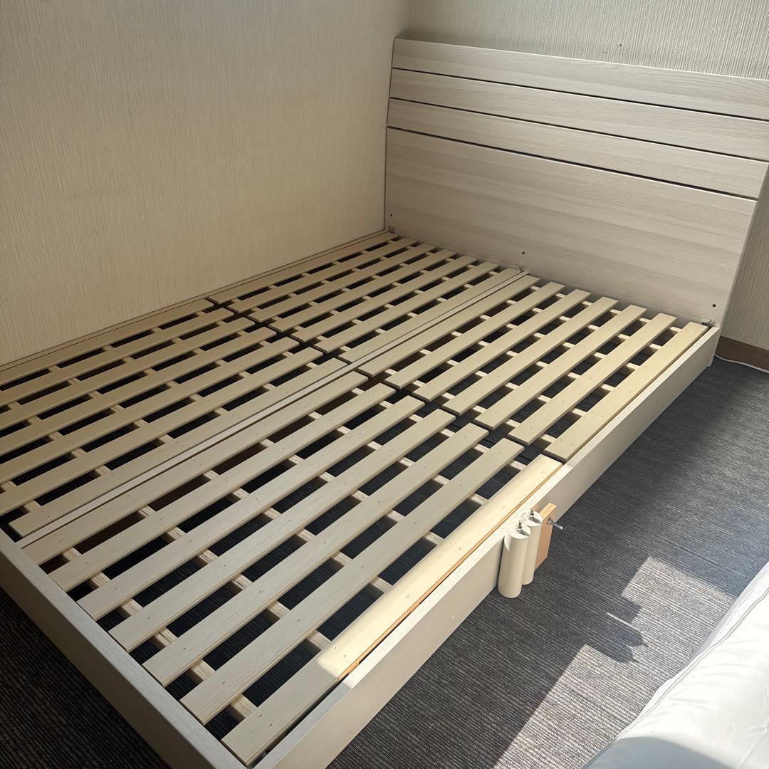 ニトリ ダブルベッドフレーム(EB-001 WW LEG/LOW) ダブルベッドフレーム(EB-001 WW LEG/LOW) | ニトリネット【公式