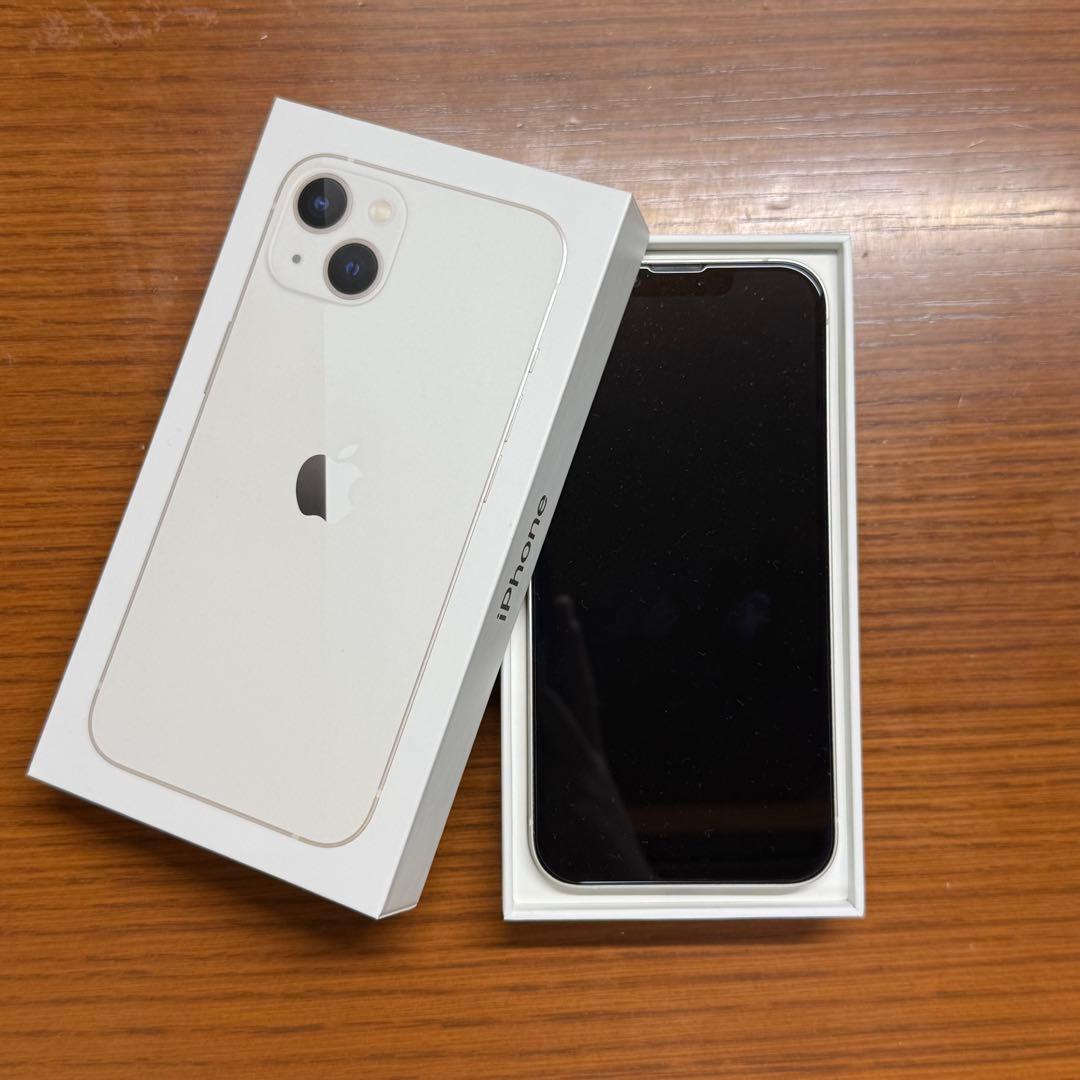 iPhone13 128GB SIMフリー 箱あり バッテリー83% - メルカリ