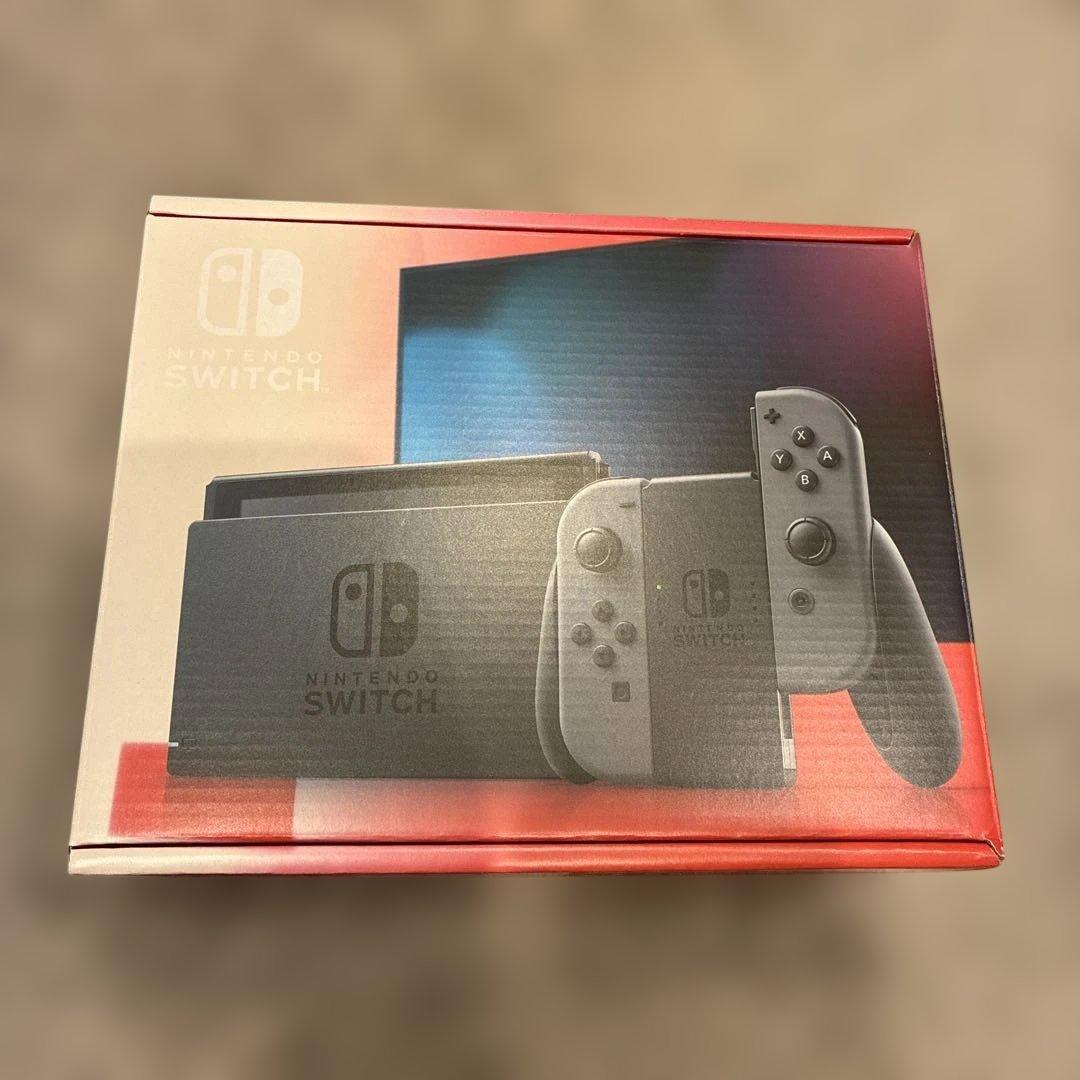 【新品】Nintendo Switch本体 グレー HAC-001 Amazon.com: Nintendo Switch with Gray Joy‑Con - HAC-001(-01