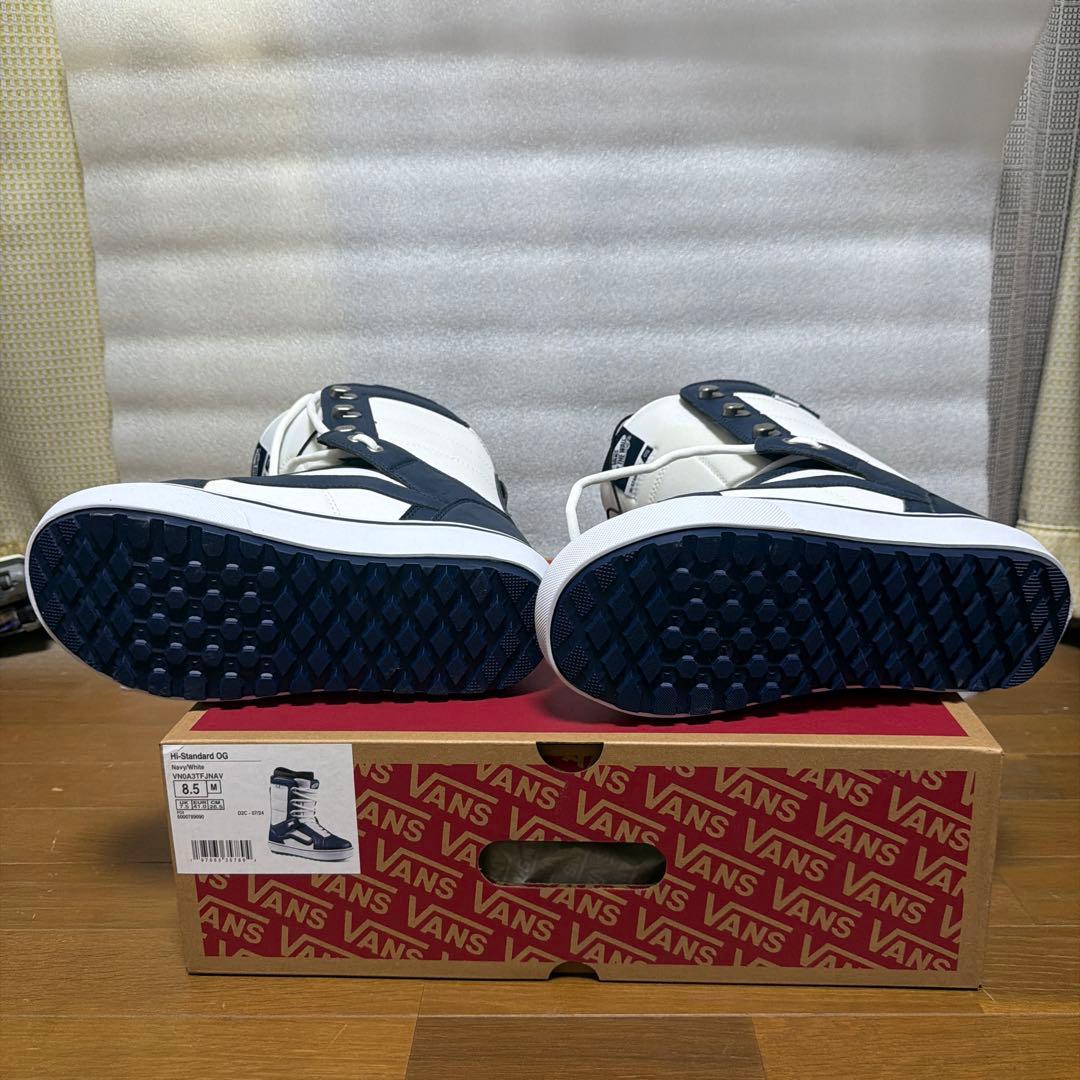 VANS スノーボードブーツ 8.5 (26.5cm) ネイビー/ホワイト