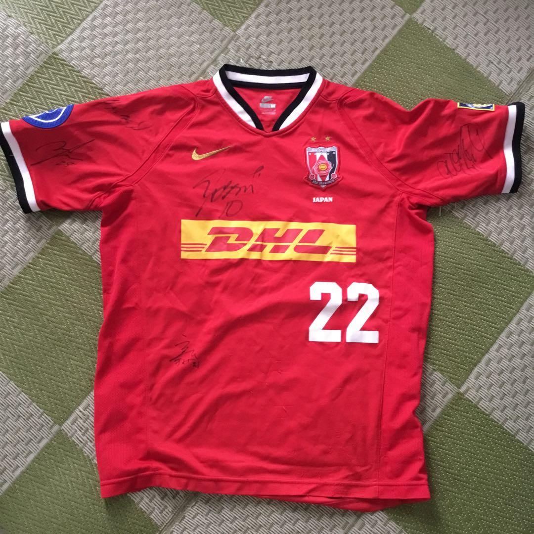 浦和レッズ 2007年ACL初優勝 所属選手サイン入りユニフォームMサイズ