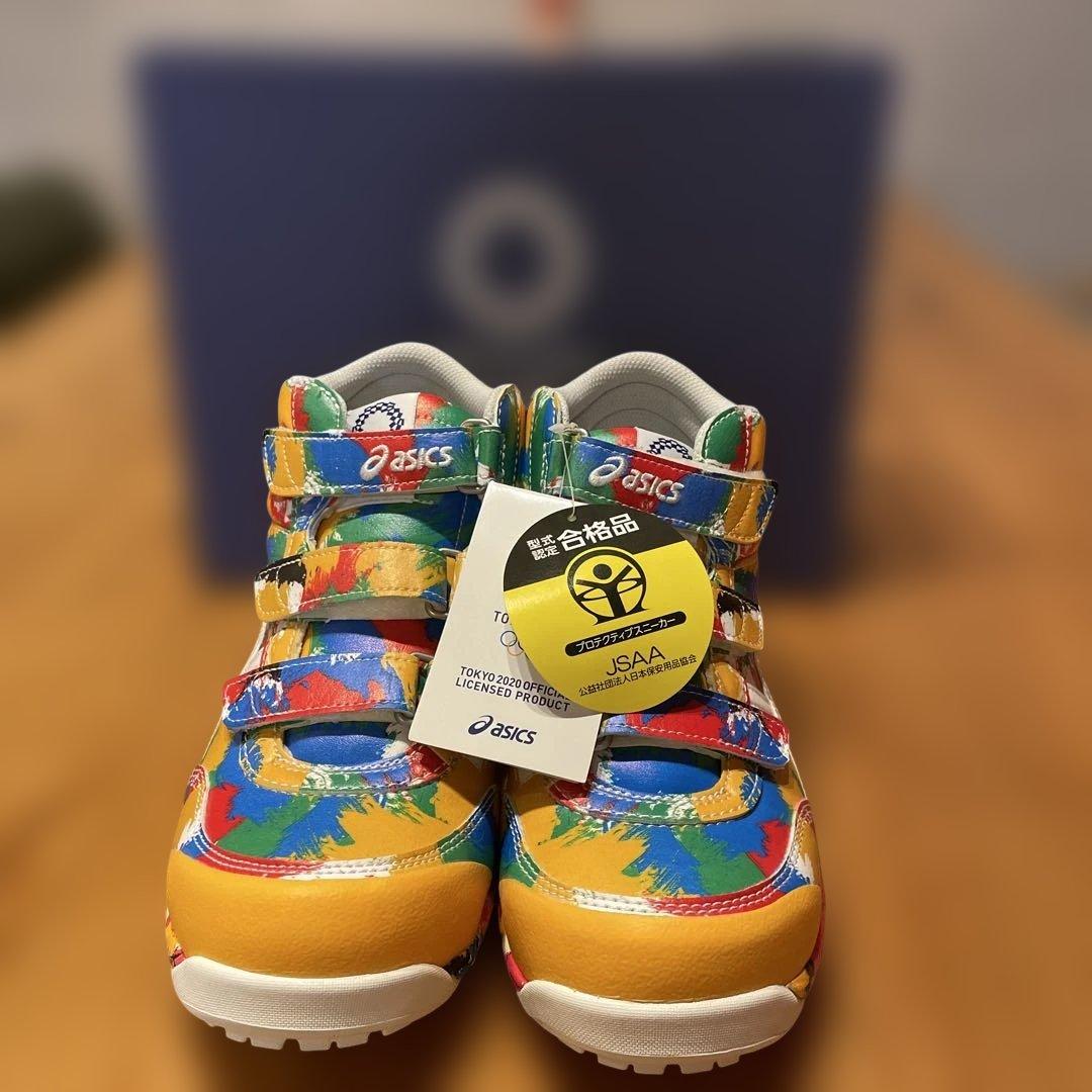 asics 東京2020オリンピック公式ライセンス商品 安全靴 25.0cm - メルカリ