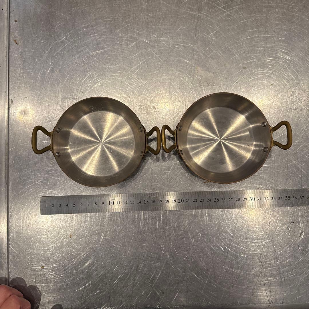 Mauviel エッグパン 2つセット