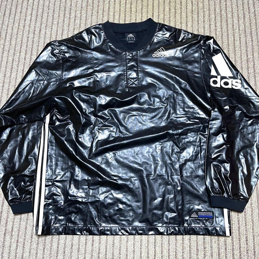 adidas 高校野球部 ピステ Vジャン ウィンドシャツ グラコン