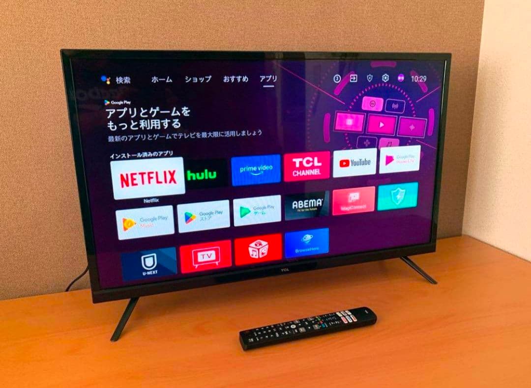 TCLスマートテレビ 2021年製 動画アプリ/地上波Android搭載 - メルカリ