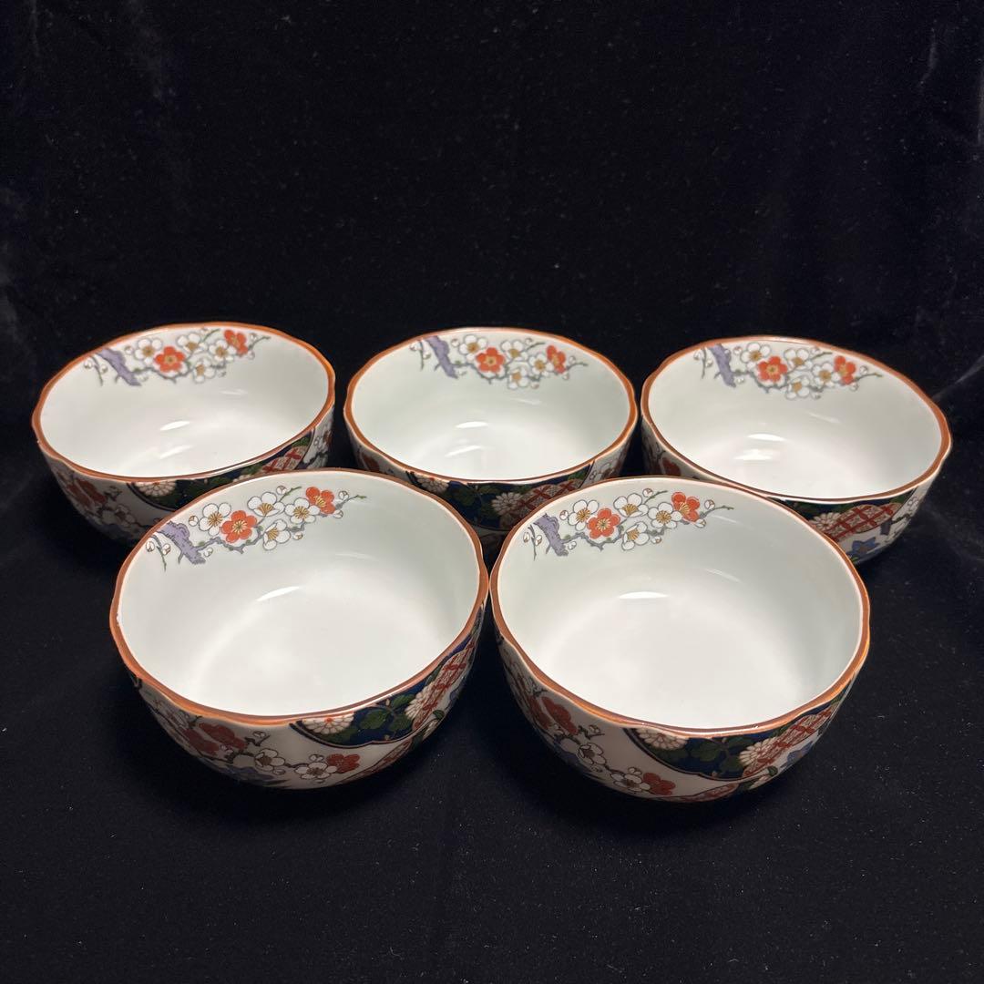 有田焼き 雅 古伊万里 小鉢 5個セット 直径約11cm 高さ約5.5cm - メルカリ