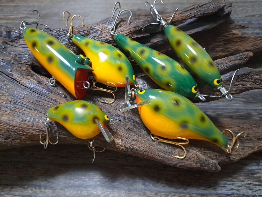 バルサ50　フロッグカラー　6個セット Yahoo!オークション -「balsa50 バルサ50」(フロッグ) (ソフトルアー