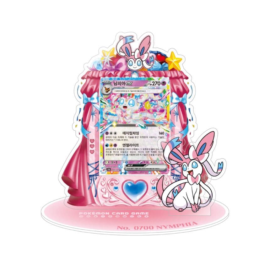 ポケモン ニンフィア イーブイ ブイズ 韓国限定 アクリルカード