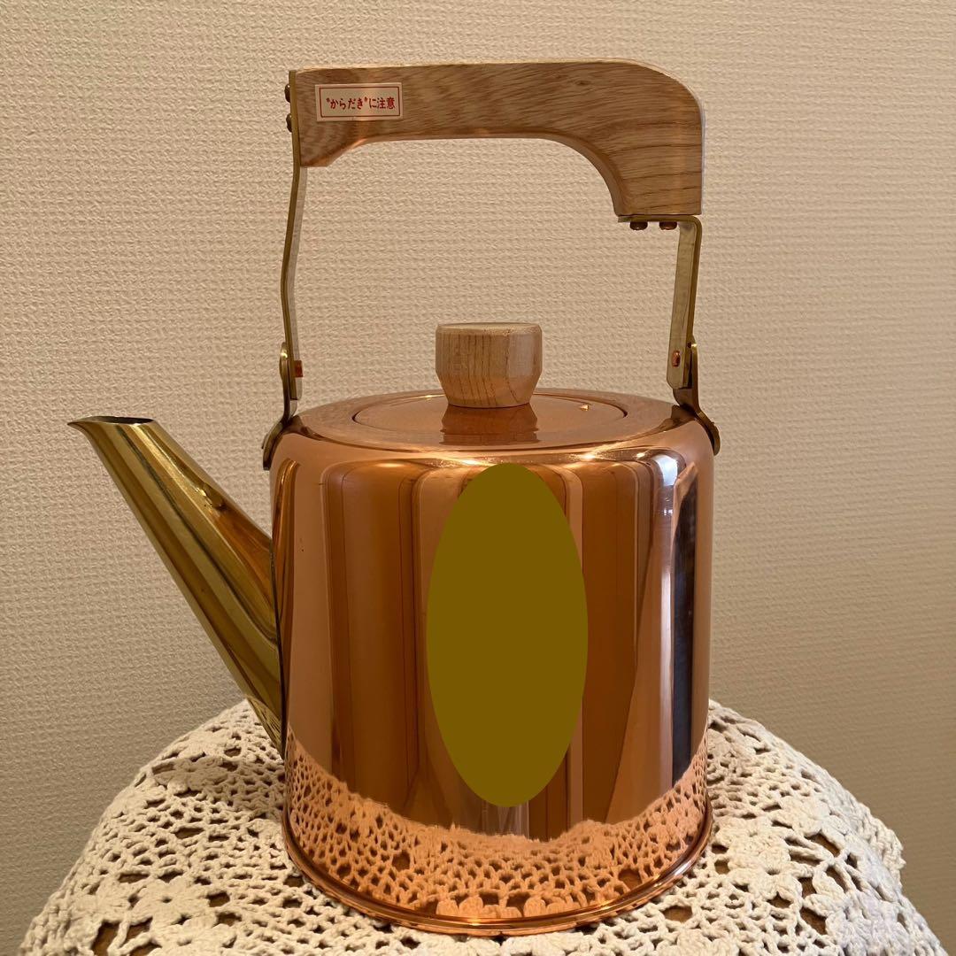兼芝製北欧シリーズ純銅製ケトル やかん 2L - メルカリ