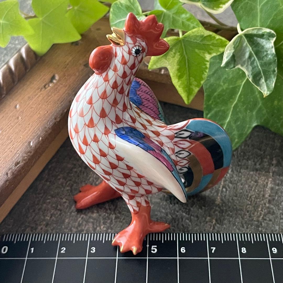 HEREND ゾディアック 十二支フィギュリン 赤 2005年 トリ - メルカリ