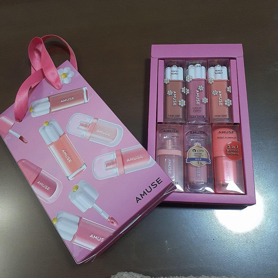 AMUSE リップグロスセット 6本入り - メルカリ