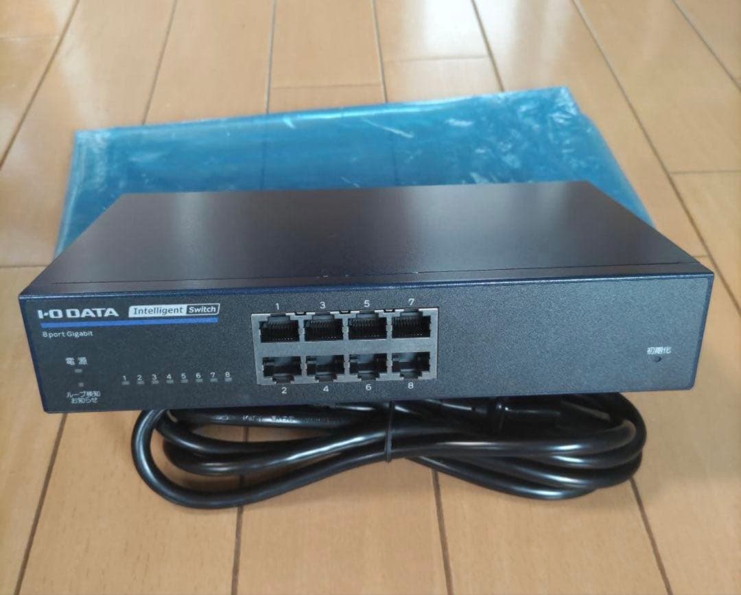 I-O DATA BSH-G08M L2インテリジェントスイッチ - メルカリ