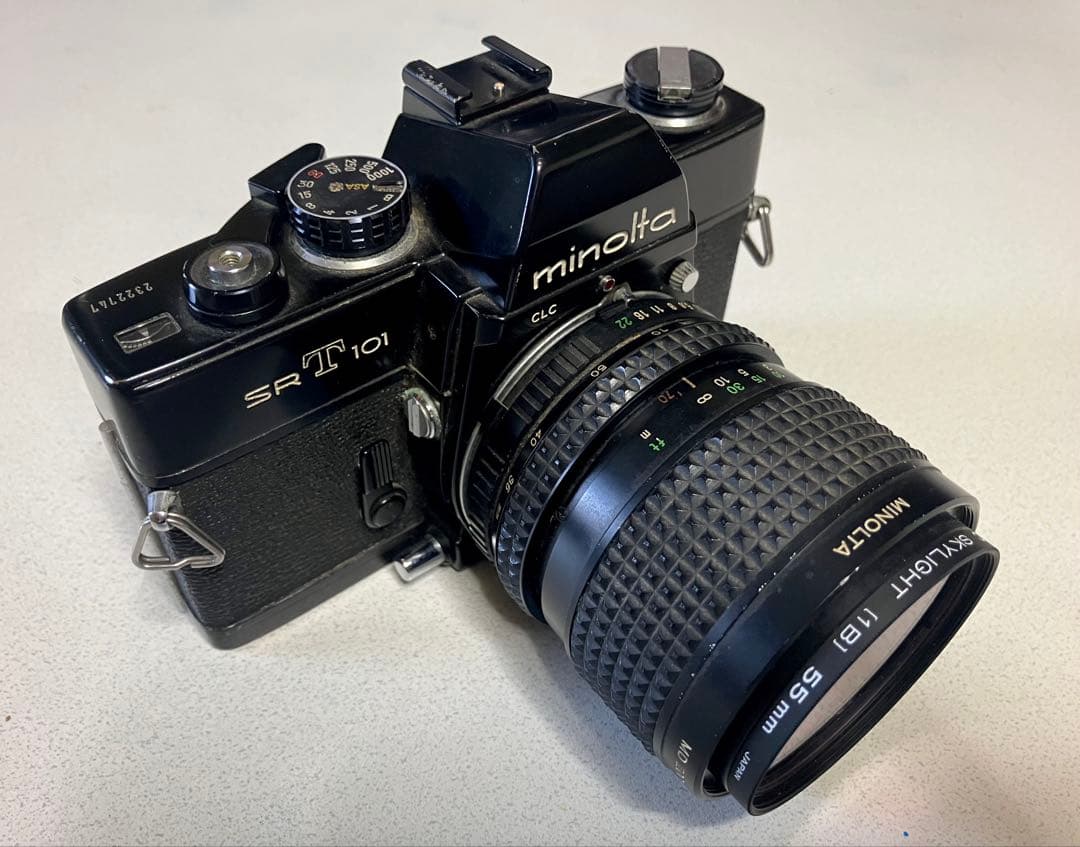 ミノルタ SRT101 レンズキット 全面カビあり ジャンク品 フィルム