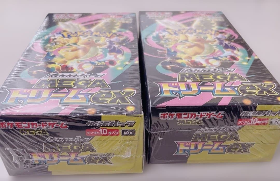 ポケモンカード MEGAドリームex 2BOX新品未開封シュリンク付き - メルカリ