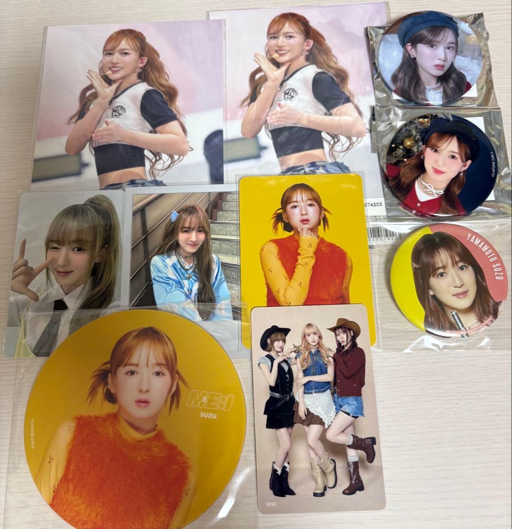 ME:I 山本すずトレカ 缶バッジ まとめ売り - メルカリ