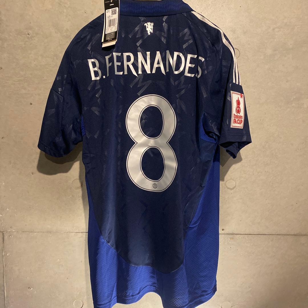 B・フェルナンデス　マンチェスター・U　24/25　アウェイ　FAカップ仕様 Amazon | 24-25 マンチェスター ユナイテッド アウェイ ブルーノ