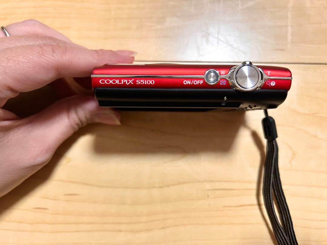 Nikon COOLPIX S5100 レッド 12.2MP【良品】