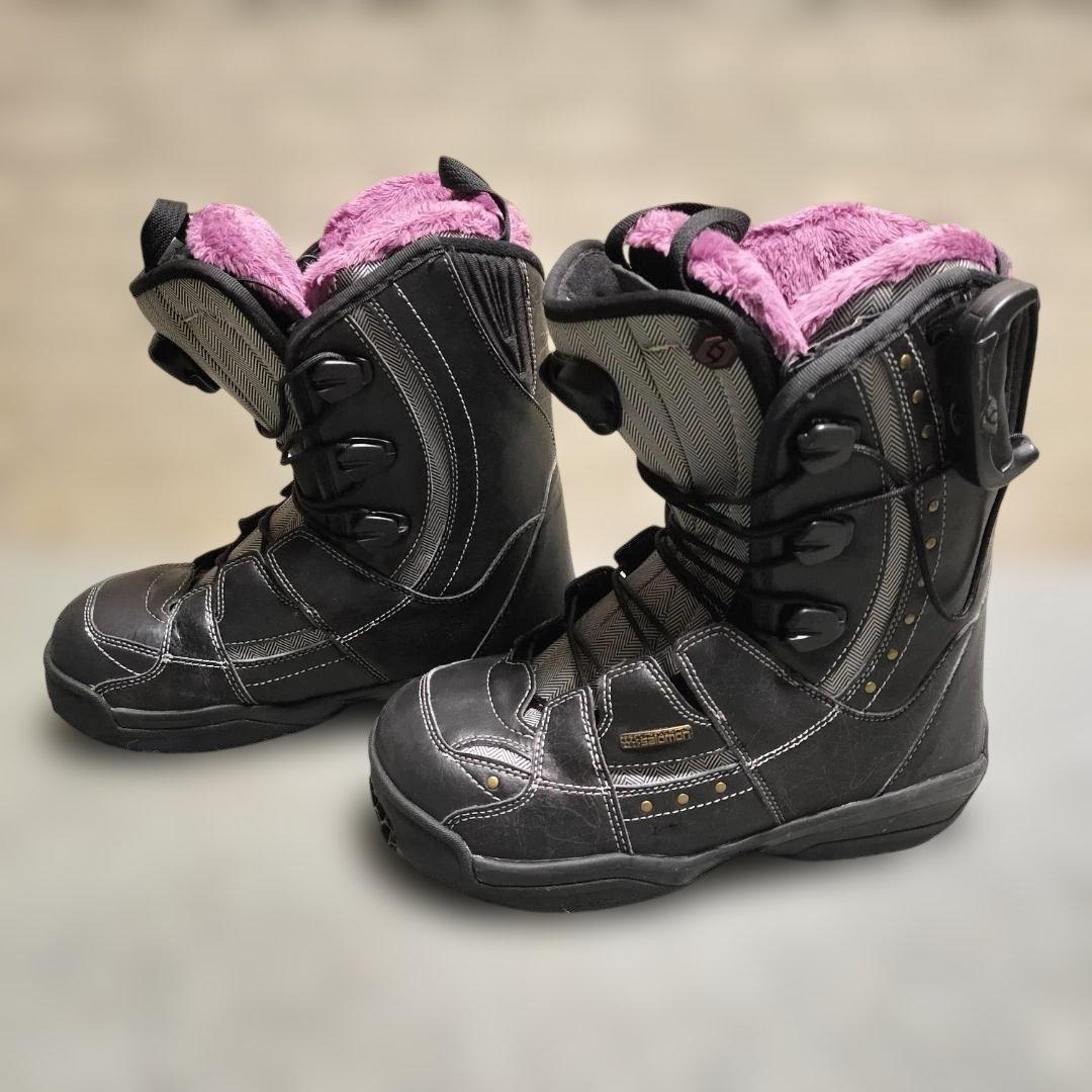 4点セット】SPOON スノーボード 143cm / Salomonブーツ