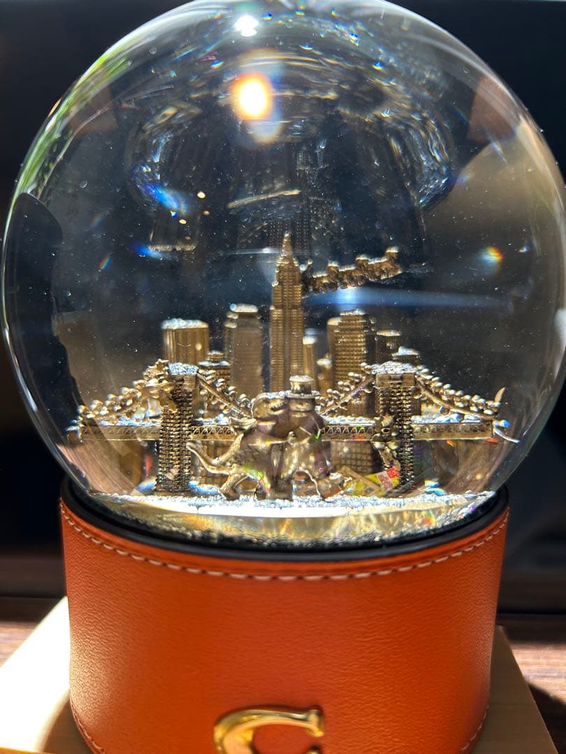 Coach スノードーム ニューヨーク - メルカリ