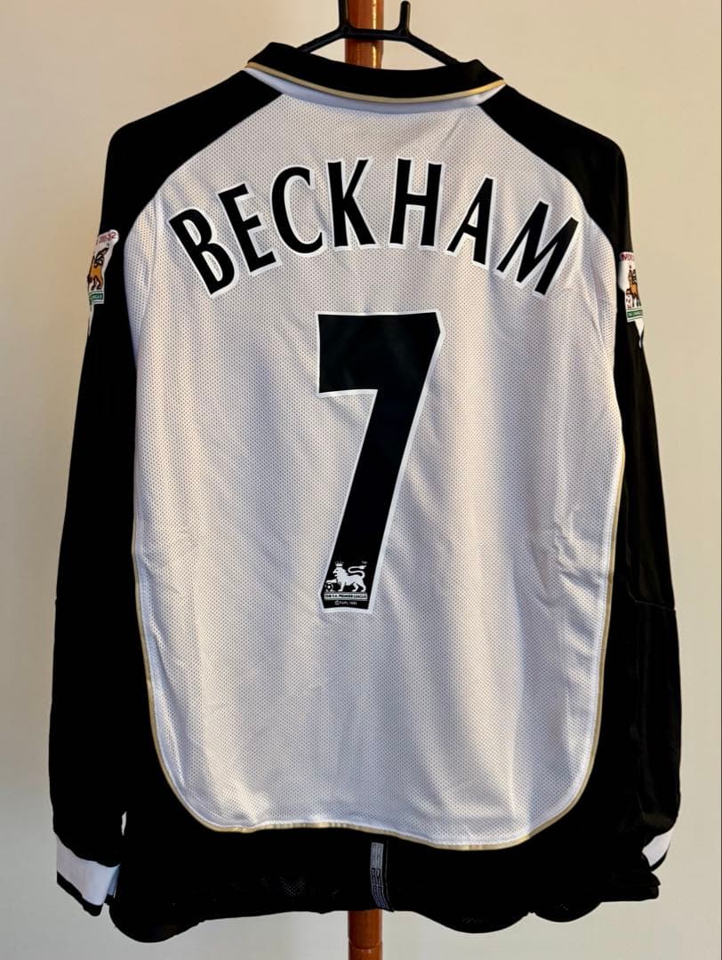 ベッカム 長袖ユニフォーム リバーシブル マンチェスターユナイテッド レトロ マンチェスターユナイテッド 98-99ユニフォーム 長袖 ベッカム背番号7