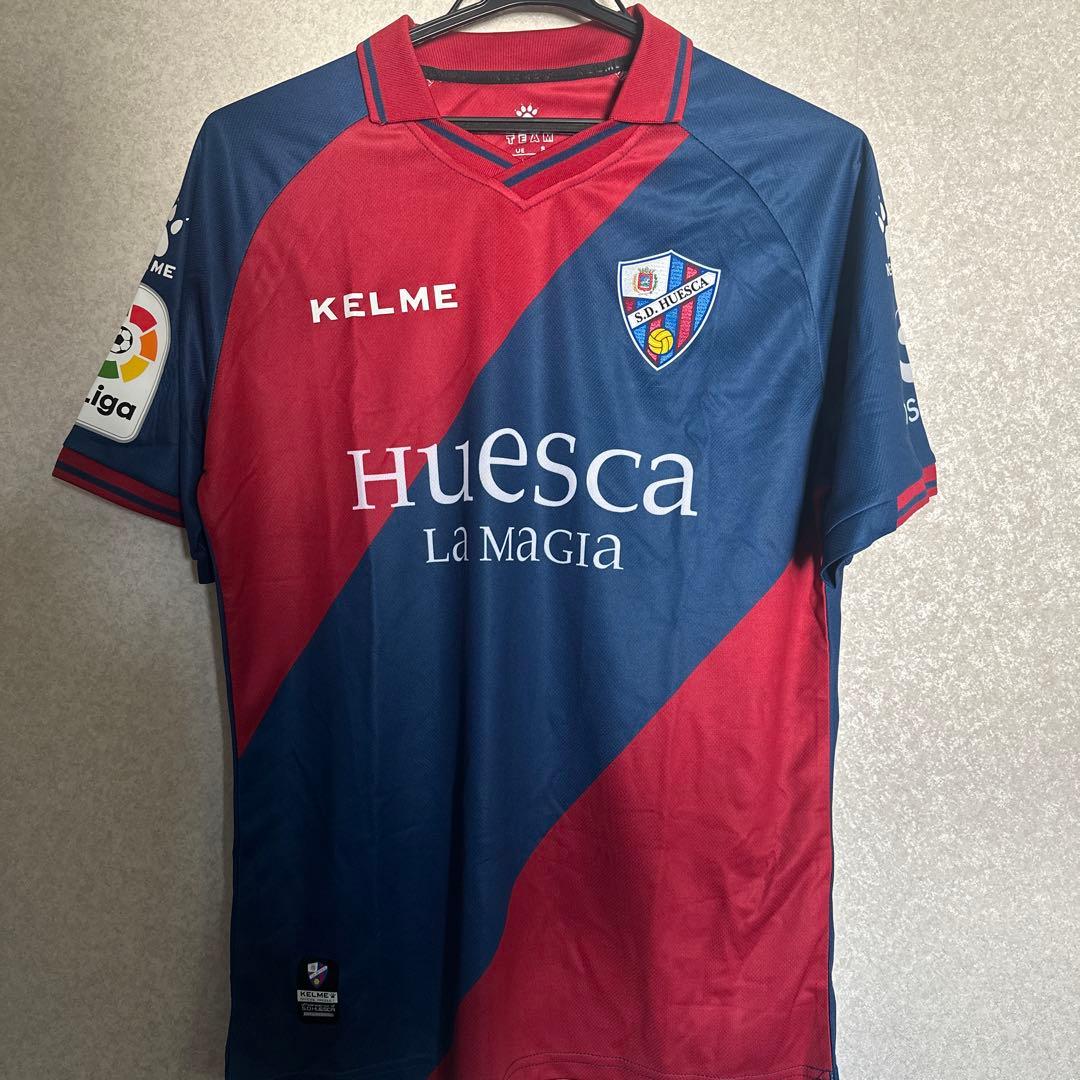 未使用品】岡崎慎司ウエスカ 18-19 正規品 ユニフォーム S - メルカリ