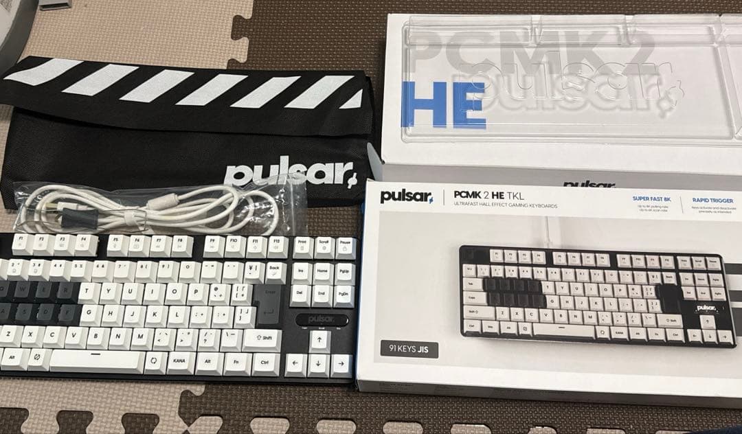 キーボード Pulsar PCMK2 HE TKL ANSI] PCMK 2 HE TKL Hall Effect Magnetic Gaming Keyboard – Pulsar