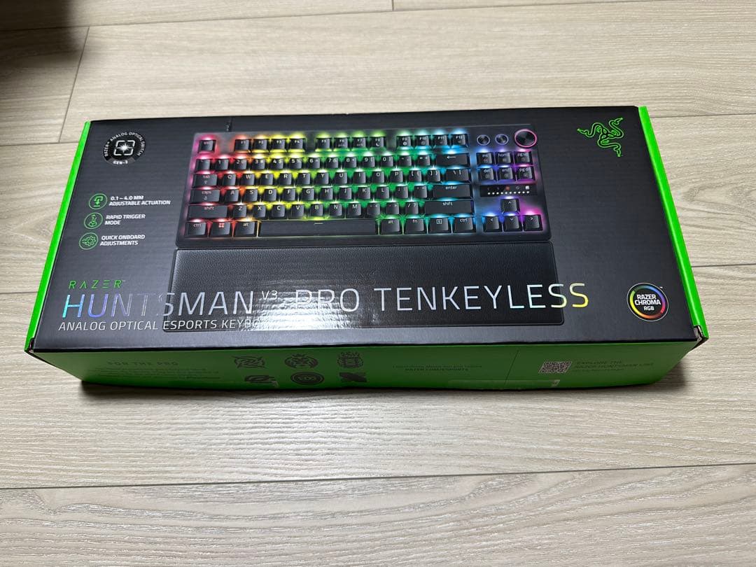 Razer Huntsman V3 Pro TKL 箱付 付属品有 動作確認済み Amazon | Razer Huntsman V3 Pro TKL esports ゲーミングキーボード
