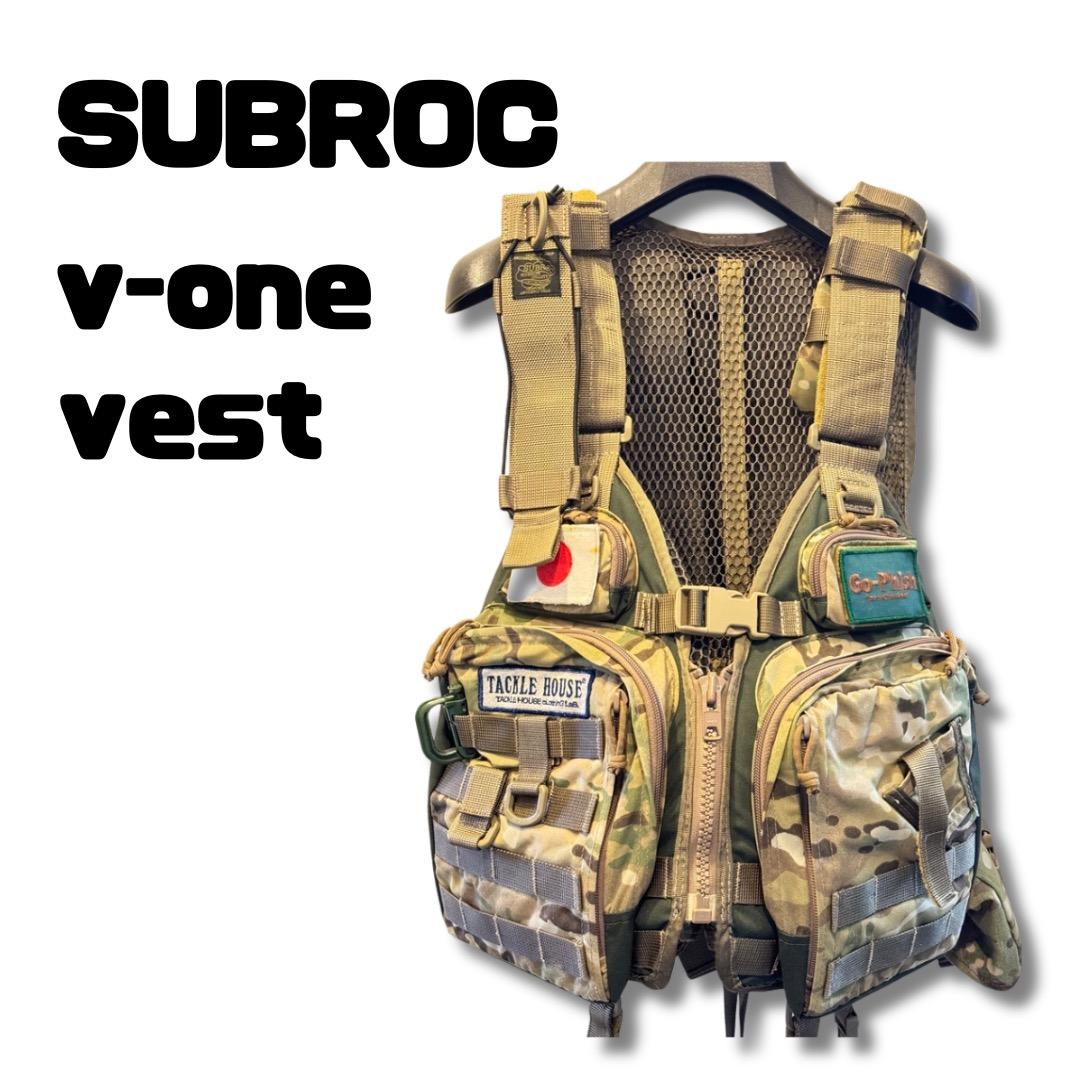 ✨SUBROC✨V-ONE VEST✨CAMO✨カスタム多数✨ - メルカリ