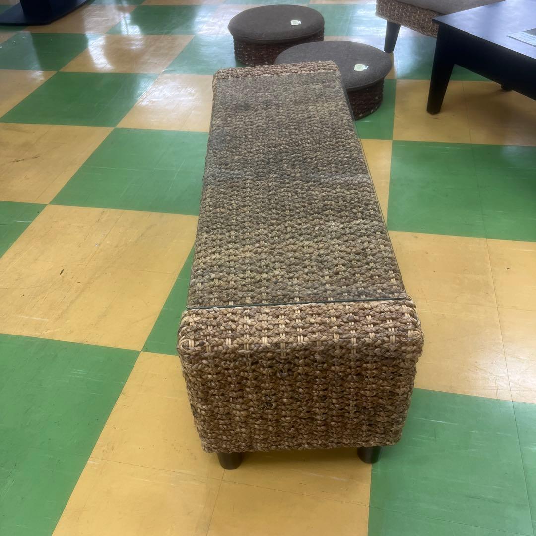 3518 アジアン家具ガラステーブル - メルカリ