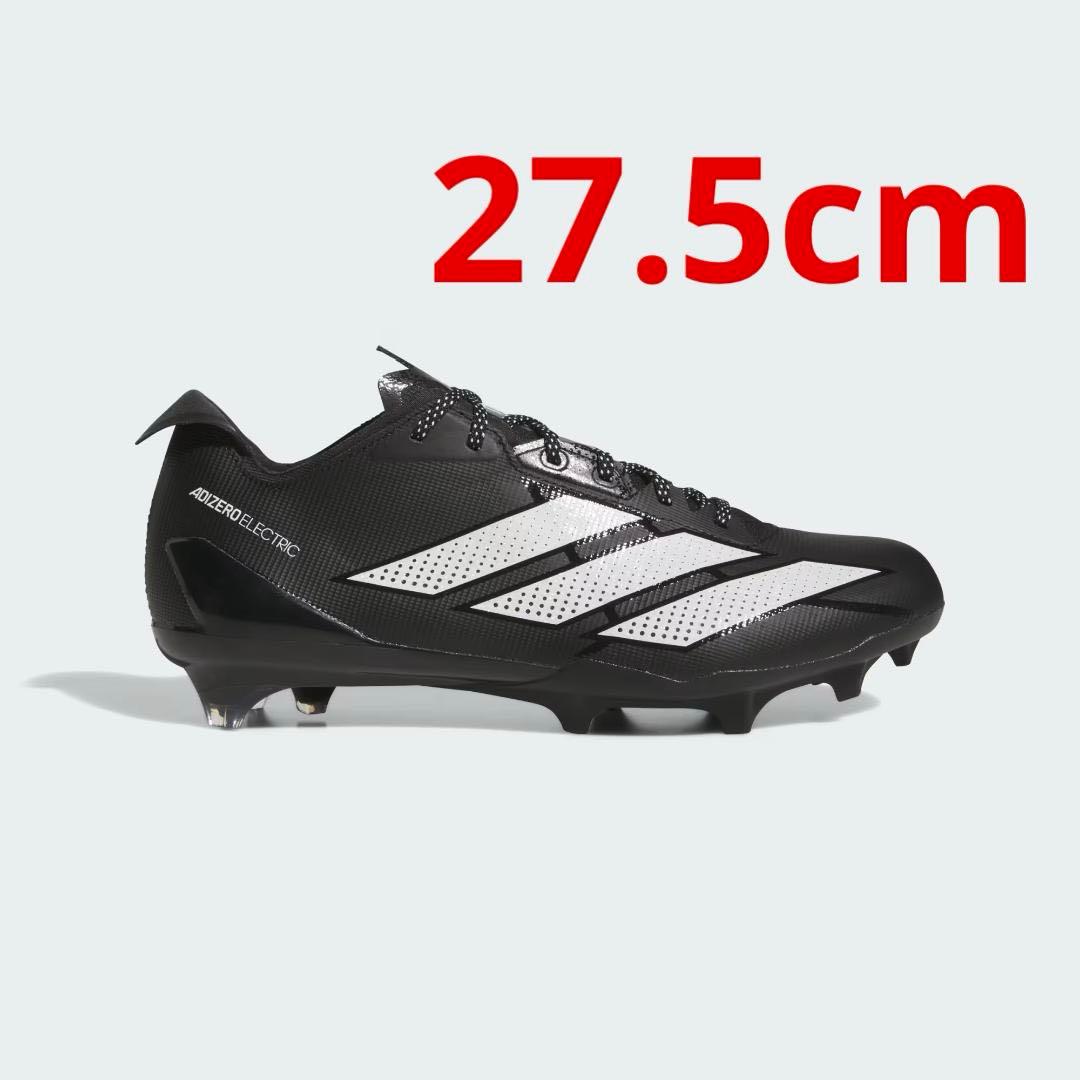 Adizero Electric Ⅱ Cleats BLK/WHT 27.5　T adidas Adizero Electric II Football Cleats - Black | Free Shipping