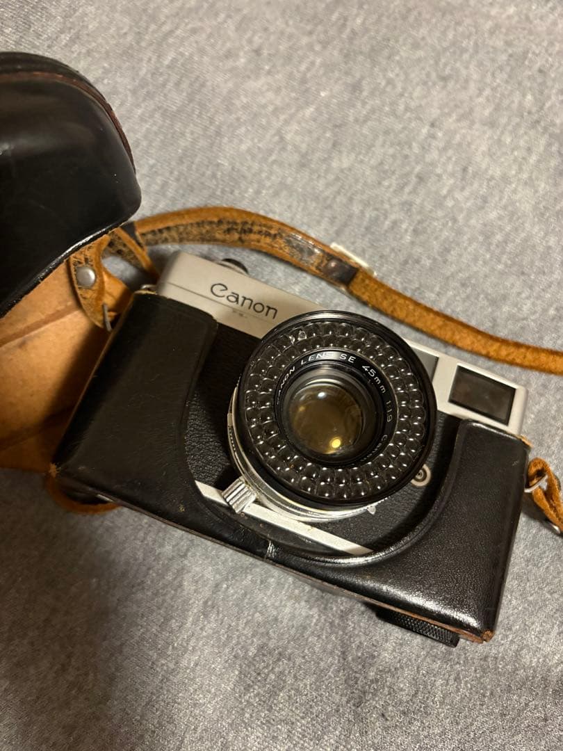 Canon セミアンティークカメラ キャノン ジャンク品 昭和レトロ 部品