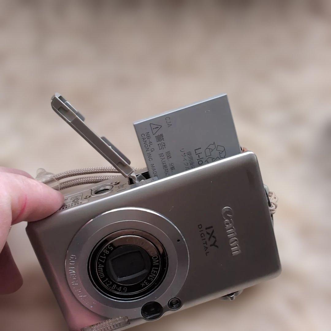 デジカメ CANON IXY70 バッテリー、取説、充電器、SDカード テレビ