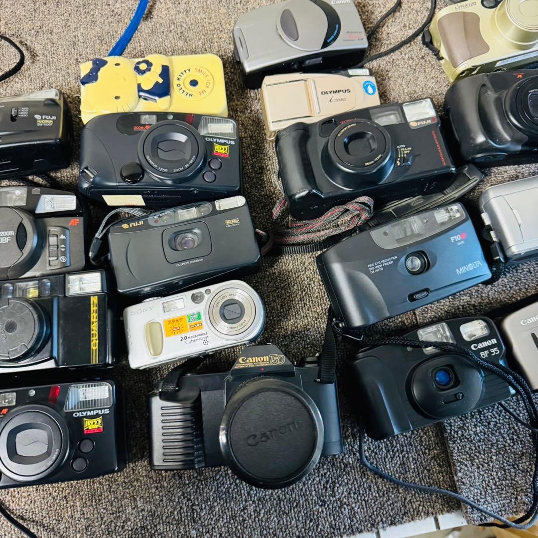 D7ジャンク品！キャノン ソニー オリンパス 富士フイルム カメラまとめ